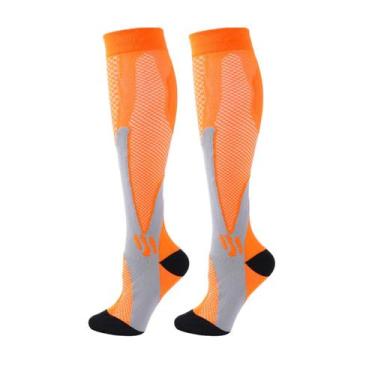 Imagem de Meia 3/4 Alta Compressão Performance Estimula Circulação - Ottosports,