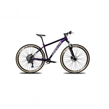 Imagem de Bicicleta Aro 29 Absolute Nero 5 12v Hollowtech Freio Hidráulico K7 Garfo Trava No Guidão Roxo 19