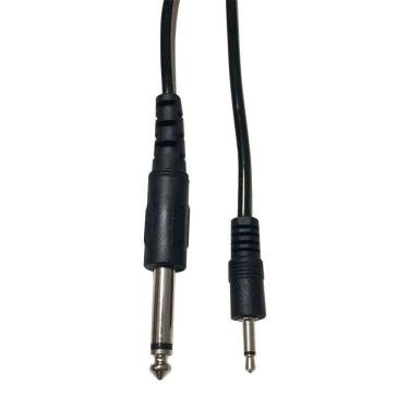 Imagem de Cabo P2 Mono X P10 Mono 2 Metros Preto