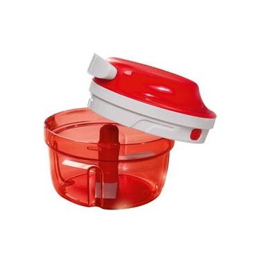 Imagem de Mini Triturador de Alimentos Tupperware Turbo Chef Supersonic 300ml 300ml / Vermelho