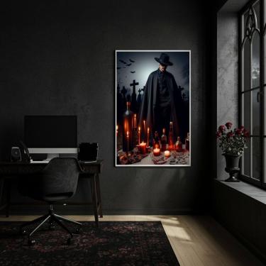 Imagem de Quadro Decorativo Exu Tiriri - 70x50cm