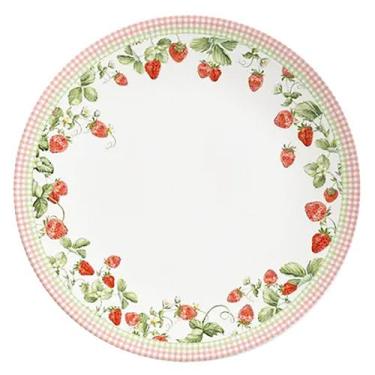 Imagem de Prato Raso Estampa Coup Doce Moranguinhos Plus Páscoa - ALLEANZA