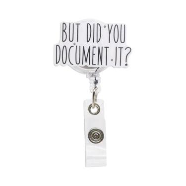 Imagem de Clipe Retrátil Para Crachá Com Corda De Nylon Durável Para Funcionário