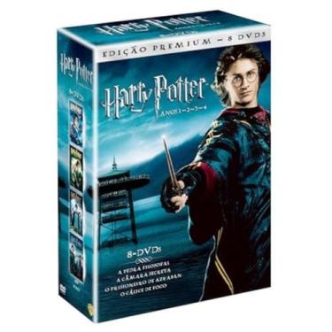 Imagem de BOX DVD Harry Potter (1º ao 4º FILME)