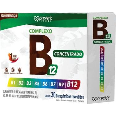 Imagem de COMPLEXO B12 CONCENTRADO 30CPR PREVENT PHARMA