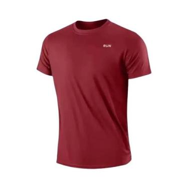 Imagem de Camiseta De Compressão Masculina De Secagem Rápida Para Corrida, Camis