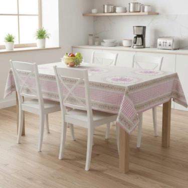 Imagem de Toalha De Mesa Elite Danubio Peça Pronta 1,38x2,20m Vinil - Plast.co