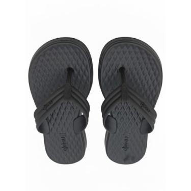 Imagem de Chinelo Dijean Dedo Feminino Adulto Original Conforto, Preto, 36