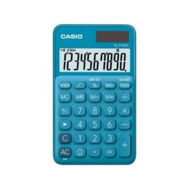 Imagem de Calculadora De Bolso 10 Digitos Branca - Sl-310uc-bu-w-dc