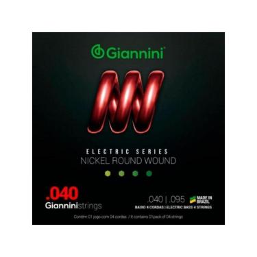 Imagem de Encordoamento Para Contrabaixo .040 Giannini Geebrl