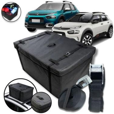 Imagem de Bolsa Teto Maleiro Impermeável 370L+ Cinta Premium C4 Cactus - BR18