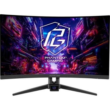 Imagem de Monitor Gamer Curvo ASRock Phantom 27"", FHD, 280Hz, 1ms, VA, FreeSync
