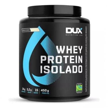 Imagem de Whey Protein Dux Nutrition Isolado Pote 450g Chocolate Branco