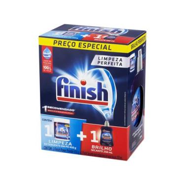 Imagem de Detergente em Pó Concentrado para Lava-louças Finish sem Perfume Advan