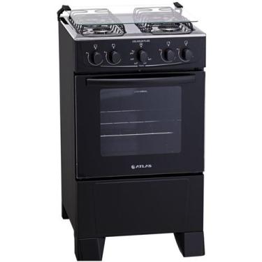 Imagem de Fogão Coliseum Plus Atlas 4 Bocas Preto