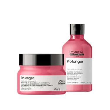 Imagem de Kit Shampoo + Máscara LOréal Professionnel Pro Longer - LOREAL