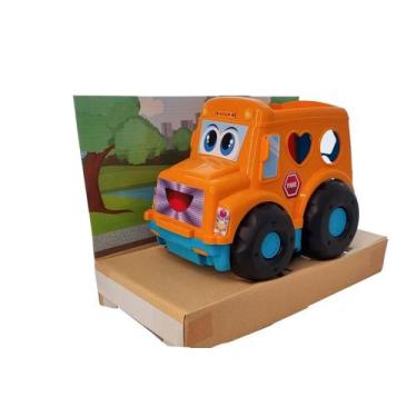 Imagem de Brinquedo Geometrix Carrinho Didático Educativo Mundo Mágico - Playduo