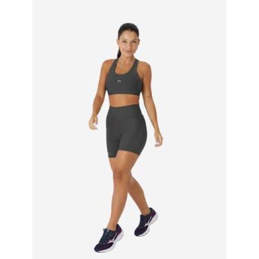 Imagem de Top Nadador Enfim Active Estampado Feminino -, Chumbo, G