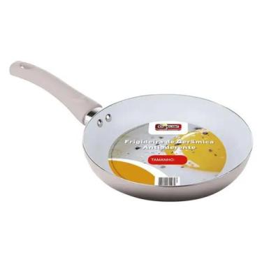 Imagem de Frigideira Antiaderente Revestimento ceramica- 24cm - Catuaí, Cinza