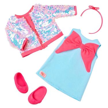Imagem de Conjunto De Roupa Our Generation Jaqueta Com Paetês
