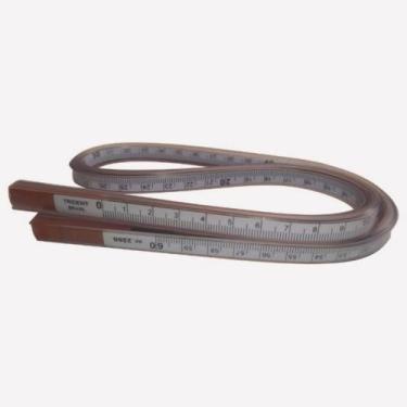 Imagem de Régua Flexível Com Escala 60cm Trident