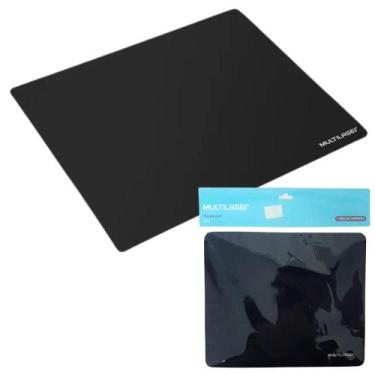 Imagem de Mouse Pad Escritório/Gamer Multilaser Speed 220X180mm Cor Preto  Para 