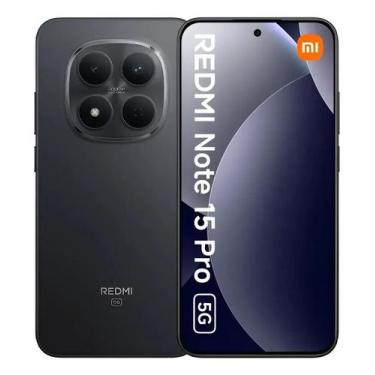 Imagem de Xiaomi Redmi Note 15 Pro 5G 256GB 8GB RAM PRETO, 256GB, Preto