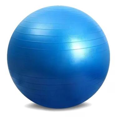 Imagem de Bola de Pilates Azul 55 cm - PADRAO, 55