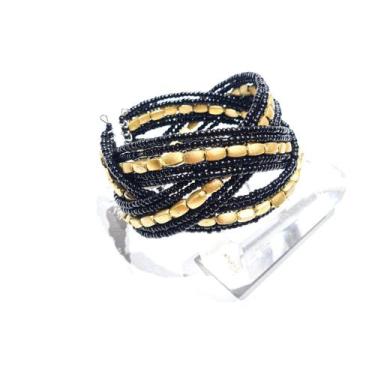 Imagem de Bracelete Indiano Shiva Preto - Sphera Biojoias