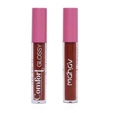 Imagem de Gloss labial comfort glossy cor cacau mahav