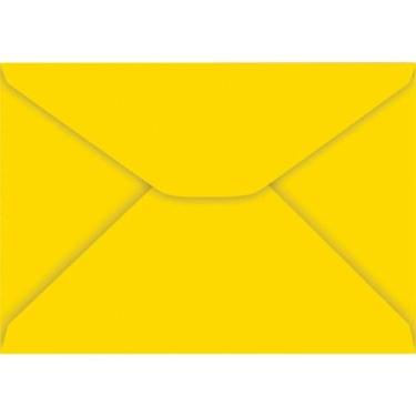 Imagem de Envelope Carta Colorido 114X162MM Amarelo 85G CX.C/100 - Foroni