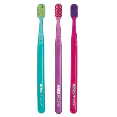 Imagem de Escova dental kess pro 1un extra macia cores sortida