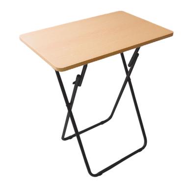 Imagem de Mesa Dobrável Le Wood em MDF/Metal Marrom 66x48cm