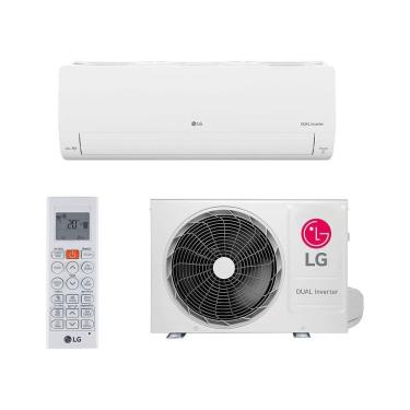 Imagem de Ar Condicionado Split Hi Wall LG Dual Inverter Voice +AI 9000 BTUS Frio 220V Branco