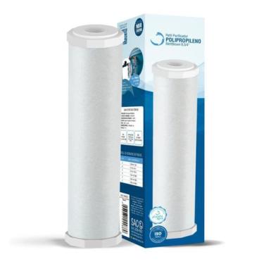 Imagem de Refil Filtro PP 9 Pol 20 Micras S/ Rosca S/ Acabamento Planeta Agua