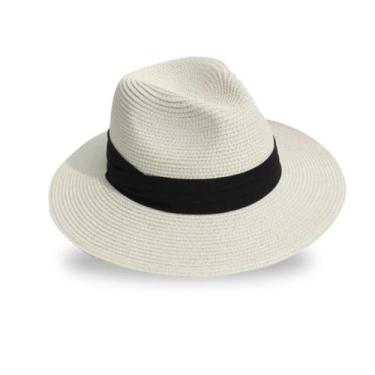 Imagem de Chapéu de Palha Masculino Feminino Original Autêntico Panamá - FSS Var