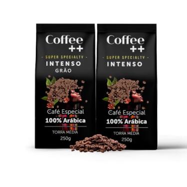 Imagem de Kit 2 Pacotes Café Especial em Grãos Coffee Mais Variedades: Intenso 1KG - 100% Arábica (2x1Kg)