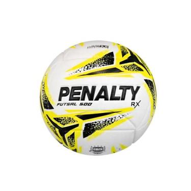 Imagem de Bola de Futsal Penalty RX 500 XXVI Amarelo/Preto