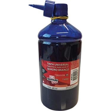 Imagem de Tinta Marcador Quadro Branco Reabastecedor Ge-1000ml Azul - 01 Unidade Gramp Line, Multicor