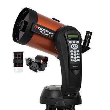 Imagem de Telescópio computadorizado Celestron NexStar 6SE para usuários iniciantes e avançados, suporte GoTo totalmente automatizado, tecnologia SkyAlign, mais de 40.000 objetos celestiais, espelho principal de 150 mm