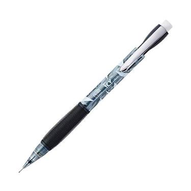 Imagem de Pentel Lapiseira ICY, 0,5 mm, Hb (#2,5), grafite preto, barril de fumaça transparente, pacote com 24