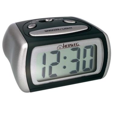 Imagem de Despertador Digital Herweg Cinza - 2916-071