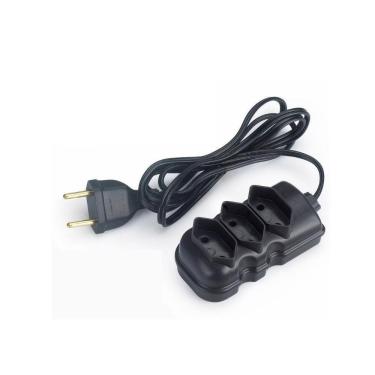 Imagem de Extensão Elétrica 5 Metros Com 3 Tomadas Multiuso Bivolt