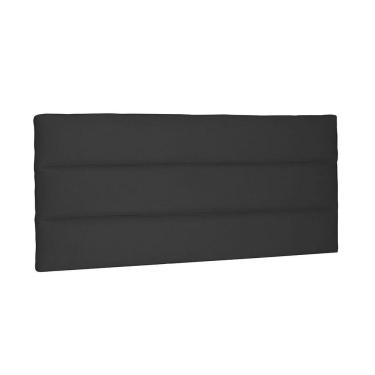 Imagem de Cabeceira Painel La Italiana Casal 140cm Suede Preto