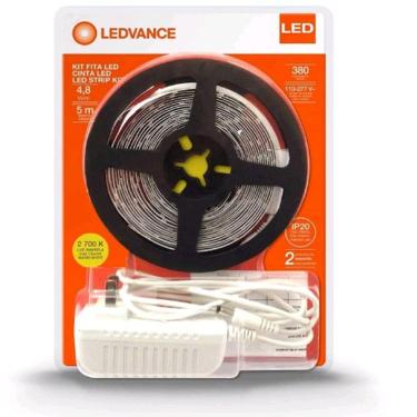 Imagem de Osram Ledvance Kit Fita De Led 4,8W/M Ip20 2700K 5 Metros