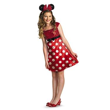 Imagem de Disguise girls Disney Minnie Mouse Clubhouse Tween childrens costumes, Red/White/Black, XL 14-16 US