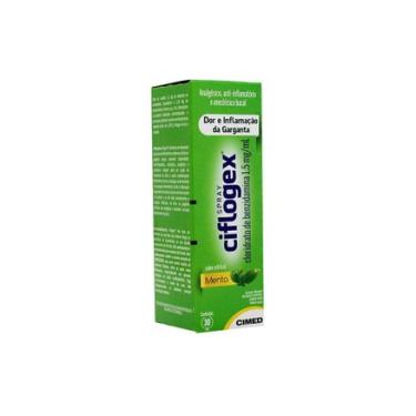 Imagem de Ciflogex Spray 1,5 mg Sabor menta 30 ml Cimed CIMED