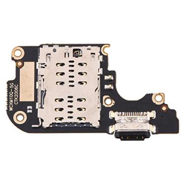 Imagem de HUANGYUNCHAO Acessórios telefônicos Placa de porto de carregamento para Xiaomi Mi 10 Lite 5G Substituição do telefone celular