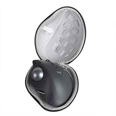 Imagem de Hermitshell Capa rígida de viagem para mouse trackball sem fio Logitech MX Ergo (PU)