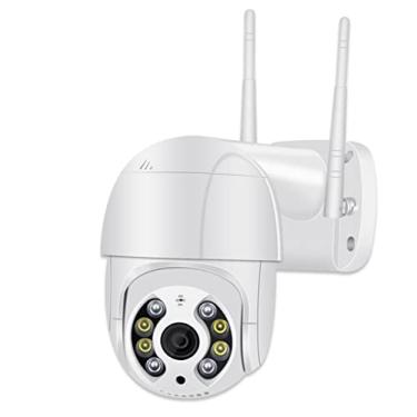 Imagem de Câmera de segurança WiFi PTZ ao ar livre, câmera de segurança de 2mp / 3mp / 5mp / 8mp com detecção de movimento colorido noturno de áudio de 2 vias IP66 Proférico do tempo (3MP)